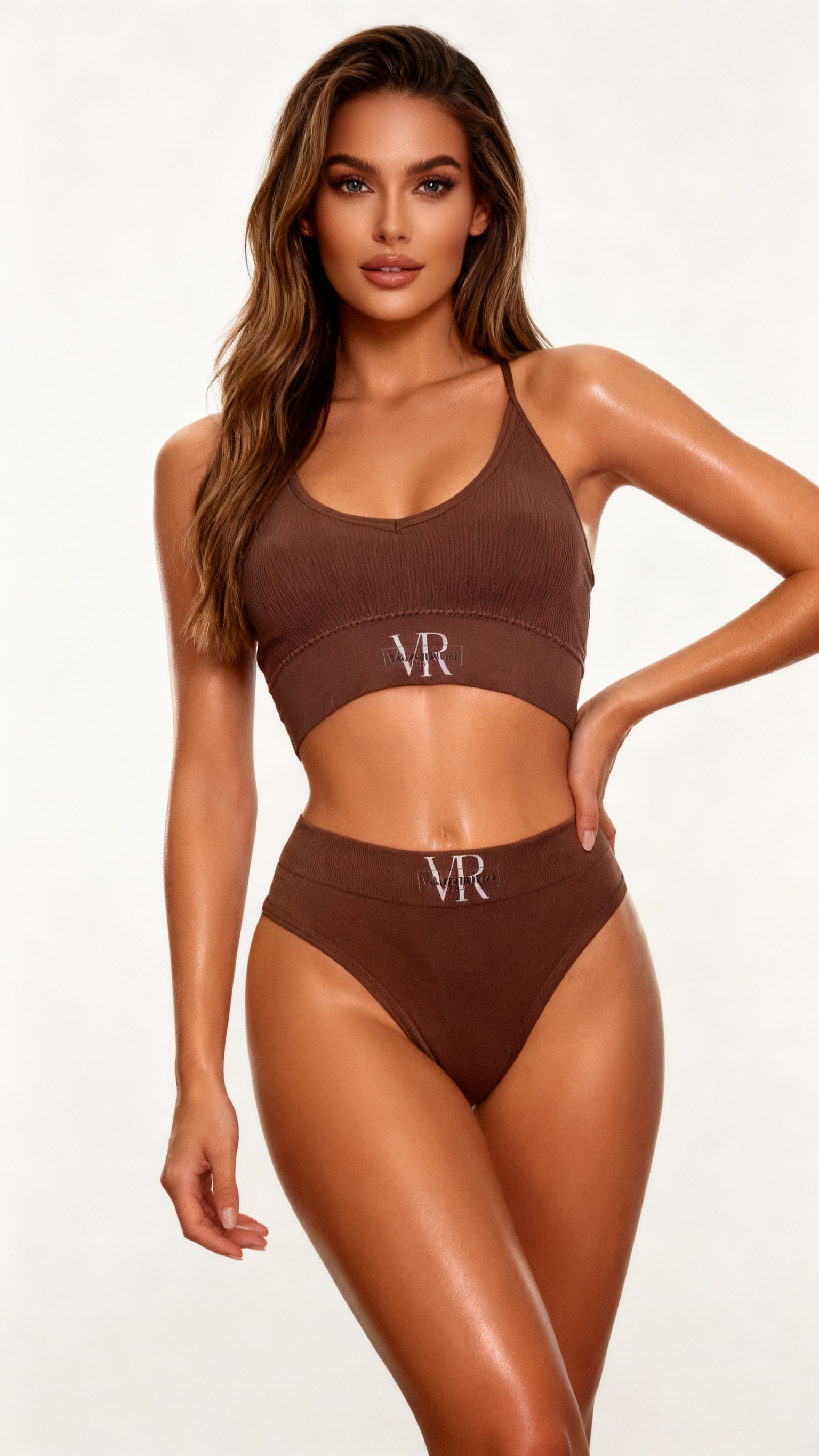 Underwear Set Brown