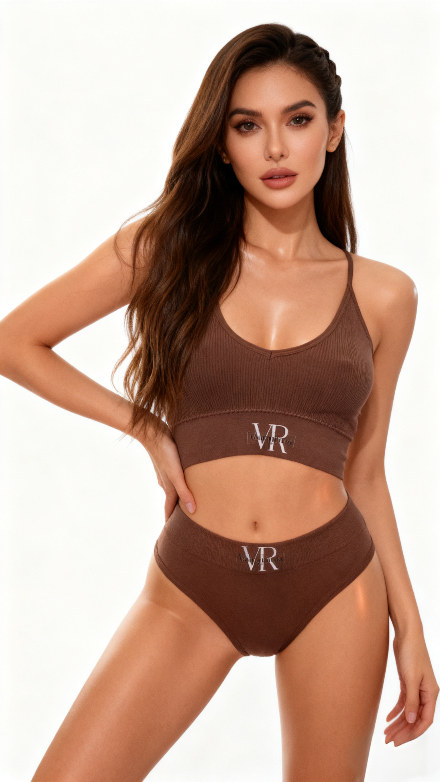 Underwear Set Brown