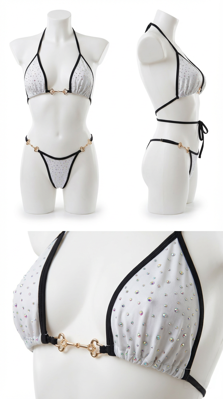 PARIS WHITE BIKINI SET