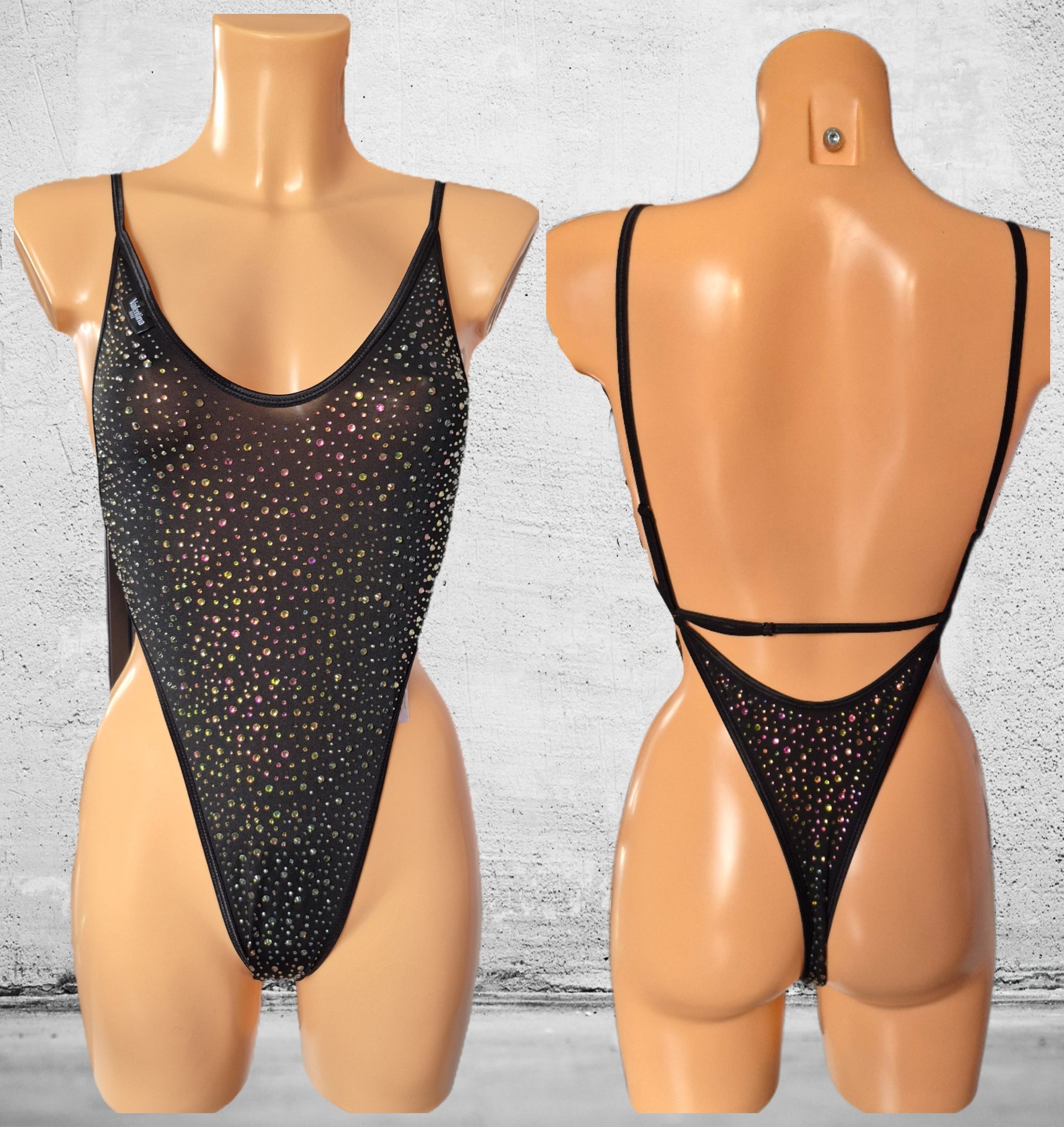 COSMIC BLACK Bodysuit/swimsuit